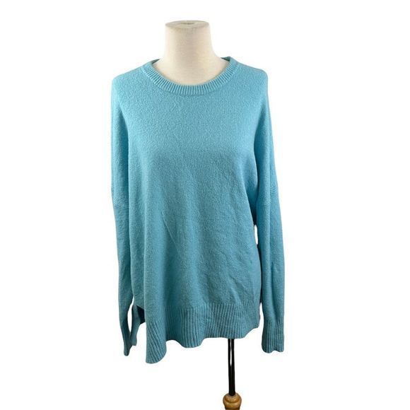 NWT TREASURE + BOND Blue Crew Neck‎ Sweater (L) - Picture 8 of 8